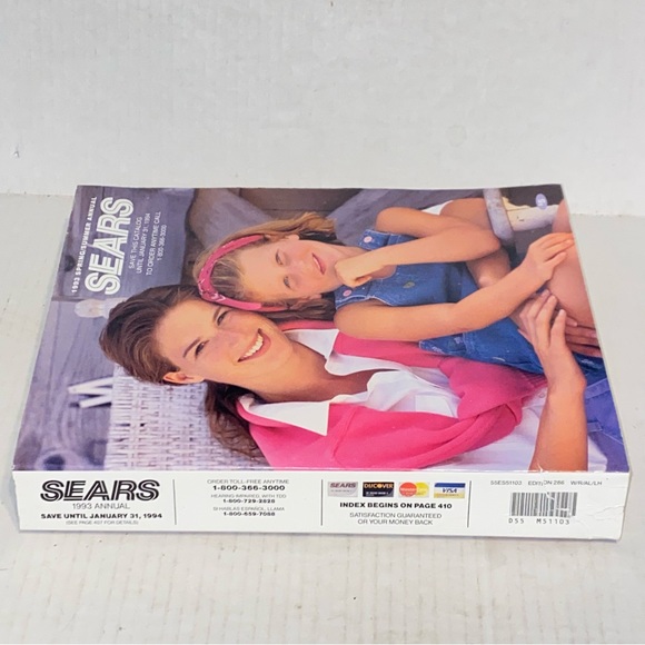 Vintage 1993 Spring Summer Annual Sears Catalog Last Printed Issue - Picture 4 of 15
